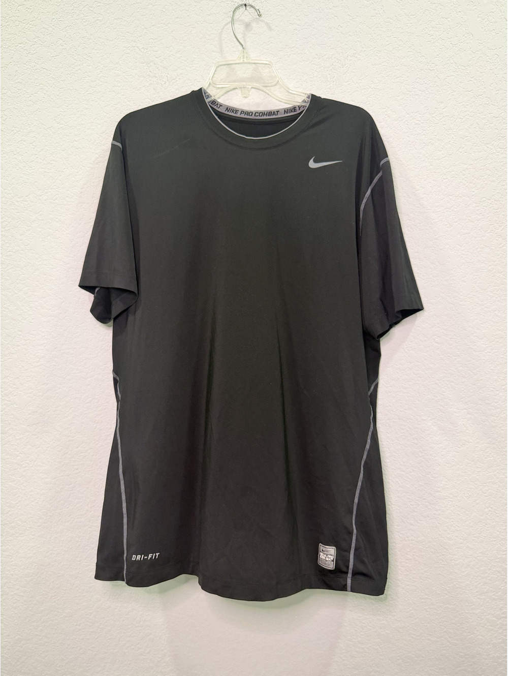 Nike Combat Dri-Fir Black Tee - XXL